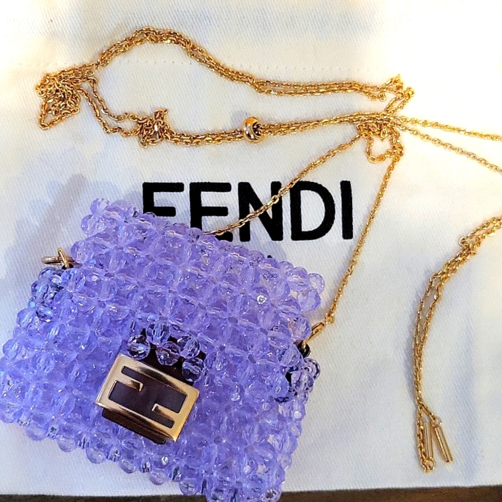 SOLD 🛑FENDI Mini Bag/ necklace